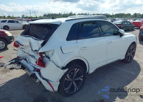 2024 Audi Q3 Premium Plus 45 Tfsi S Line Quattro Tiptronic из США, поврежденный, VIN WA1EECF39R1136414